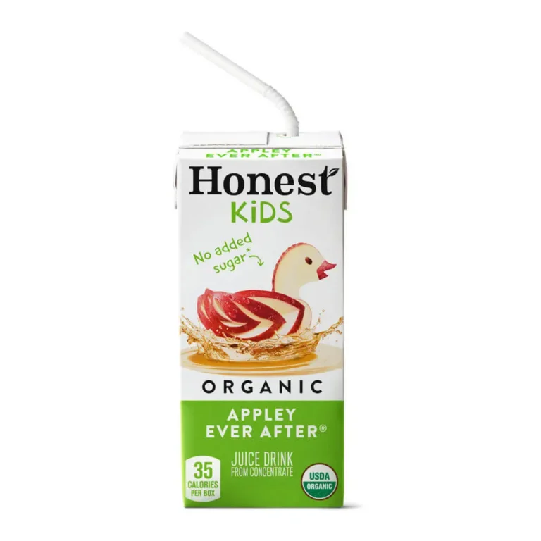 McDonald’s Honest Kids Appley Ever After Organic Juice Drink Price, Nutrition, Allergen