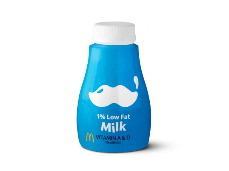 McDonald’s 1% Low Fat Milk Jug