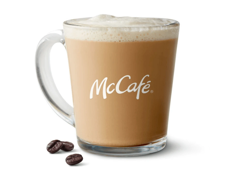 McDonald’s Latte Price, Nutrition, Allergen